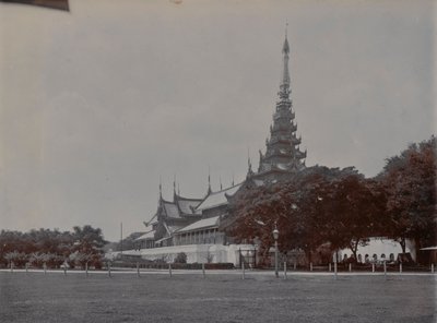 Pyit-that, Palace of Mandalay, Burma, 1906 by English Photographer